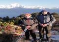 Himalje - manel Sachlovi na vrcholu Poon Hillu, bezen 2017